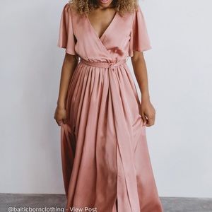Baltic Born dress size xs. In the colour blush.